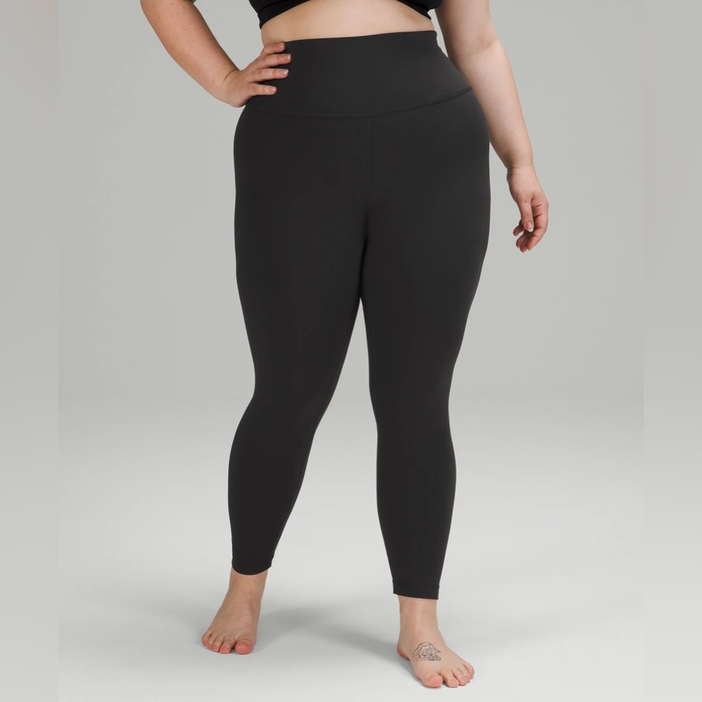 Lululemon size 18 black leggings. barely worn
